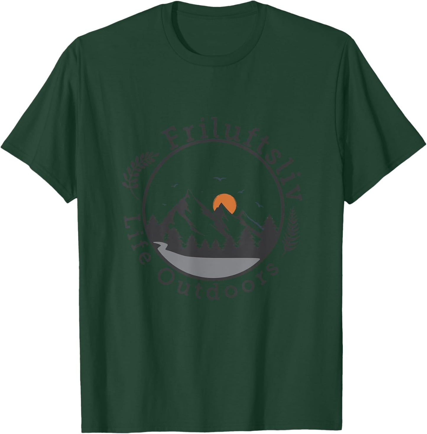 Fresh air sliv - outdoor life T-Shirt - T-Shirt | Forest