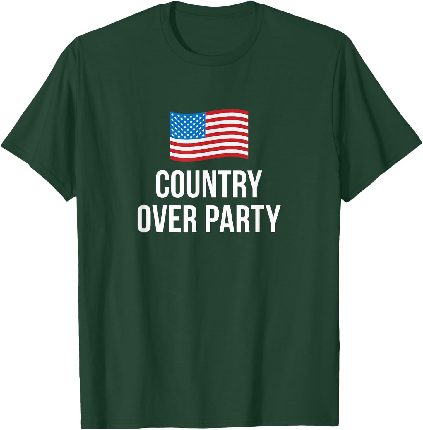 Country Over Party T-Shirt - T-Shirt | Forest