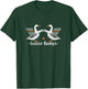 Goose Bumps Pun Fist Bump Funny Vintage Cartoon Geese T-Shirt - T-Shirt | Forest