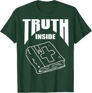 Bible God Jesus Christ Faith Christian T-Shirt - T-Shirt | Forest