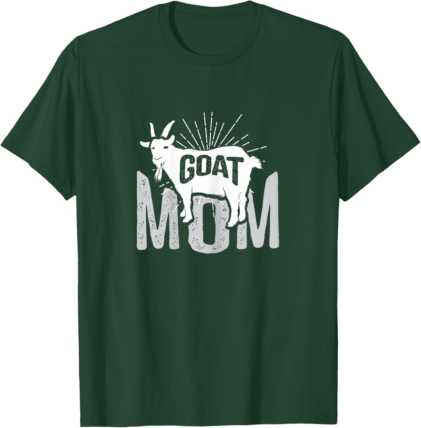 Goat Mom Farmer Goat Lover Gift T-Shirt - T-Shirt | Forest