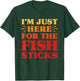 Fish Sticks I Love Fish Sticks Funny Food Fish Stick Lover T-Shirt - T-Shirt | Forest