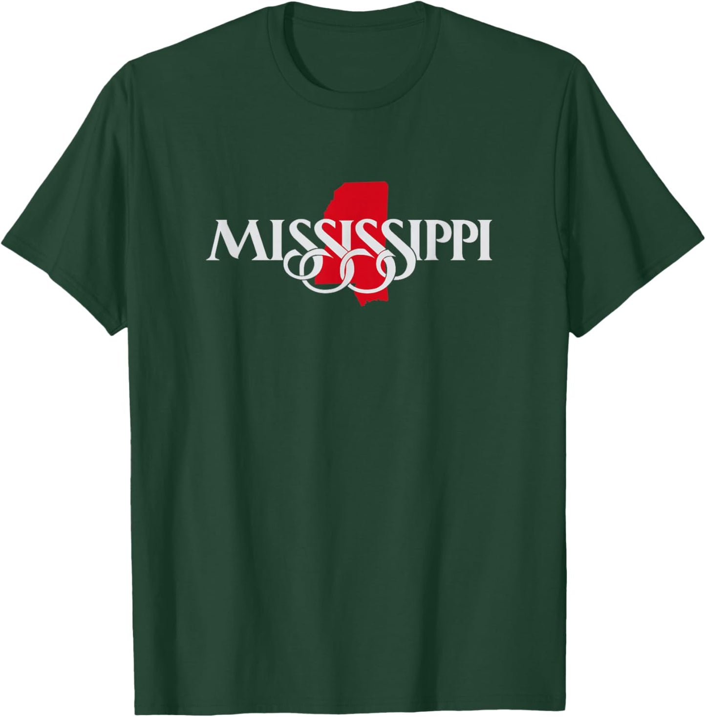 J. Walker Mississippi Highway Welcome Sign , Small, Blue T-Shirt - T-Shirt | Forest