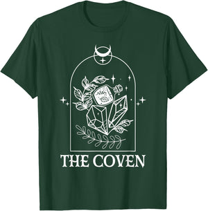 The Coven Bride Witch Bachelorette Matching Gothic Halloween T-Shirt - T-Shirt | Forest