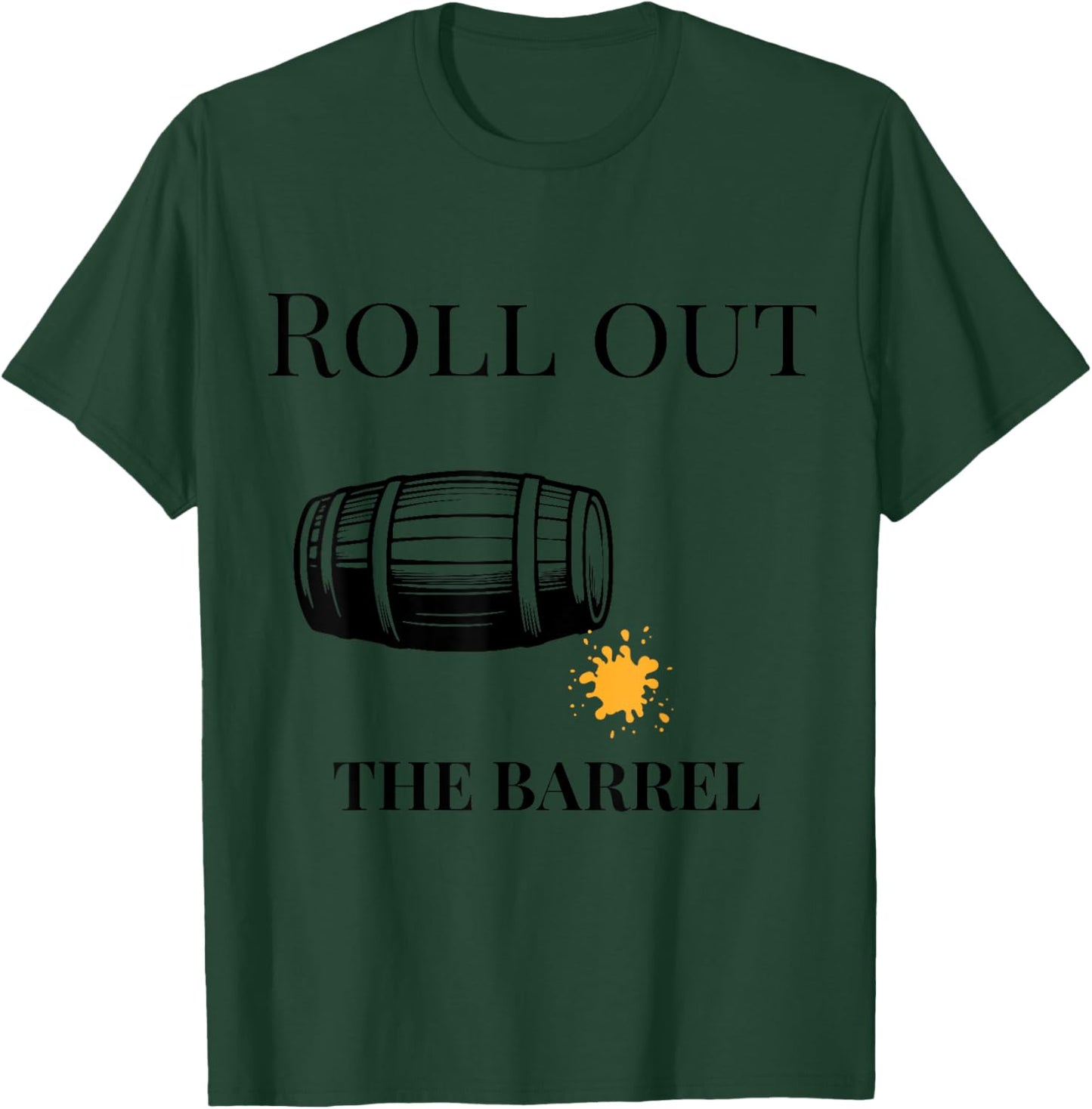 Brewers Roll Out The Barrel T-Shirt - T-Shirt | Forest