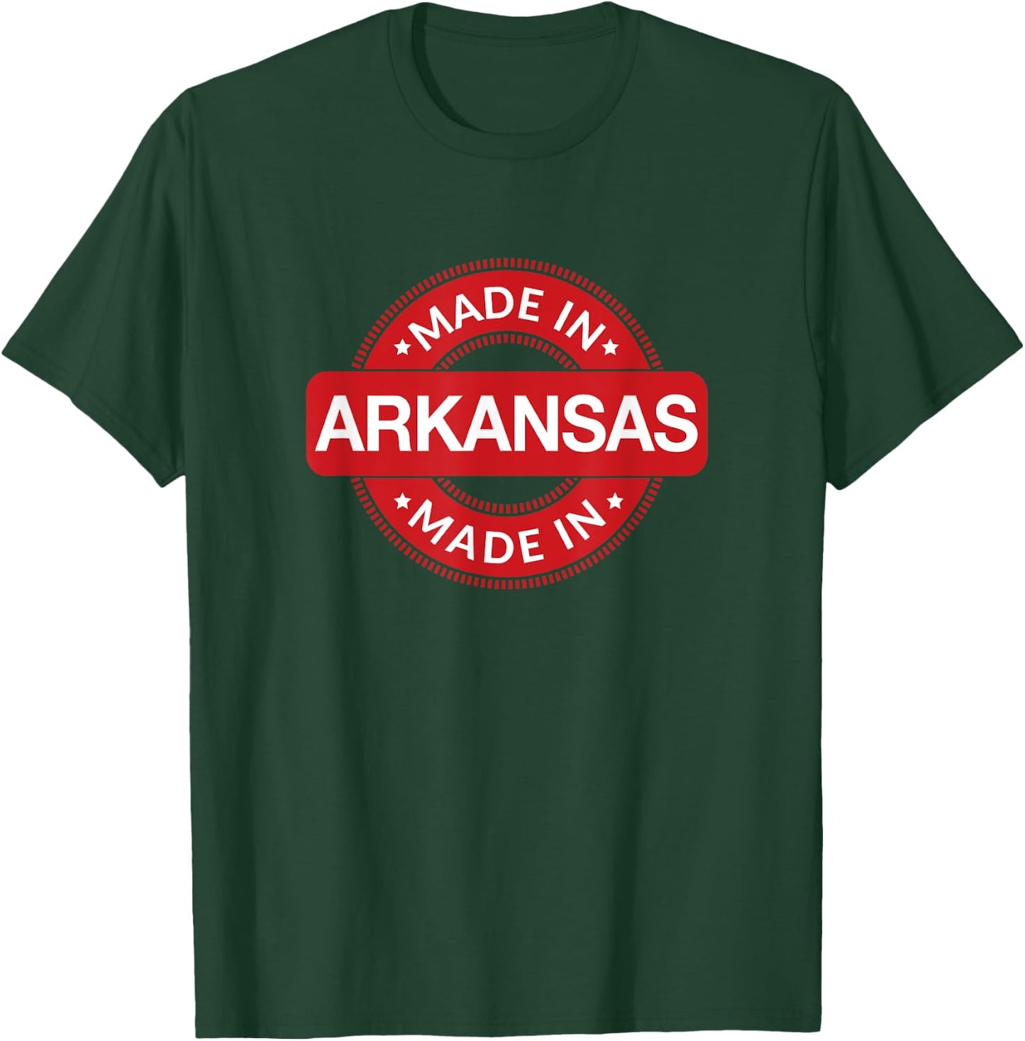 ARKANSAS Home - Made in Arkansas Label - Classic T-Shirt - T-Shirt | Forest