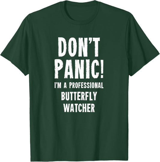Butterfly Watcher T-Shirt - T-Shirt | Forest