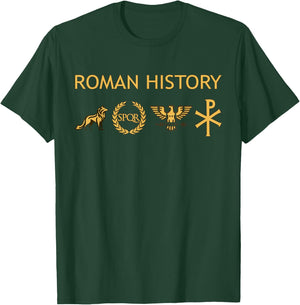 Roman History From Kingdom to Empire Ancient Rome T-Shirt - T-Shirt | Forest