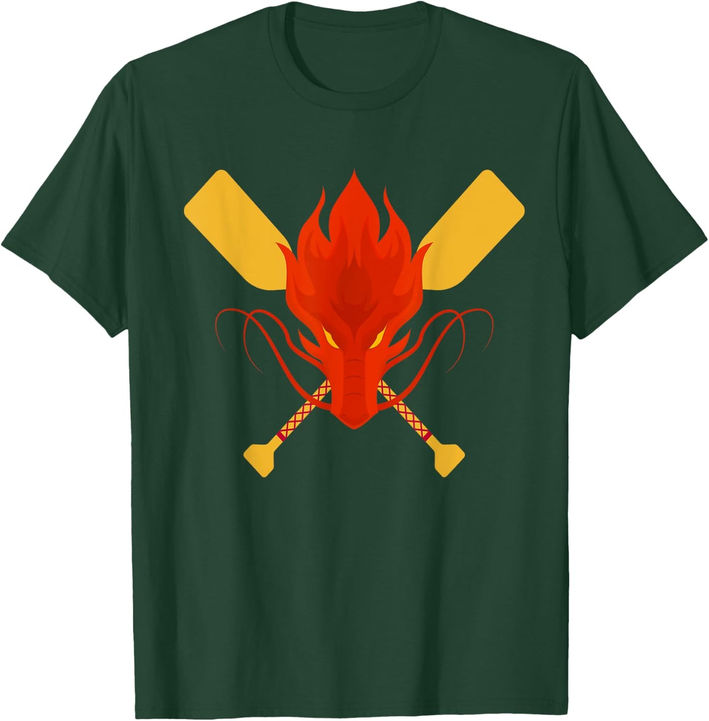 Dragonboat I Dragon Boat Race Water Sports Dragon Boaters T-Shirt - T-Shirt | Forest
