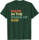 Made In The Image Of God Genesis Bible Verse Jesus Follower T-Shirt - T-Shirt | Forest