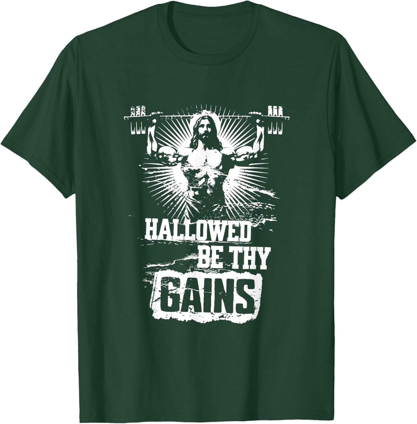 Hallowed be thy gains T-Shirt - T-Shirt | Forest