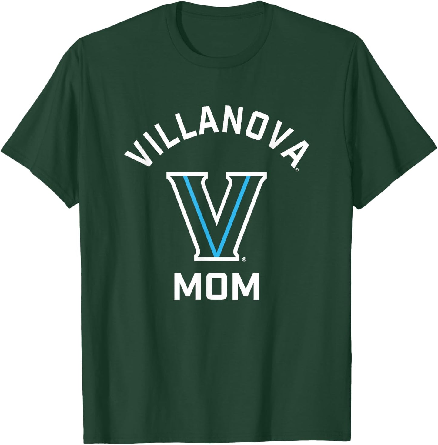 Campus Lab Villanova University Wildcats Arched Mom T-Shirt - T-Shirt | Forest
