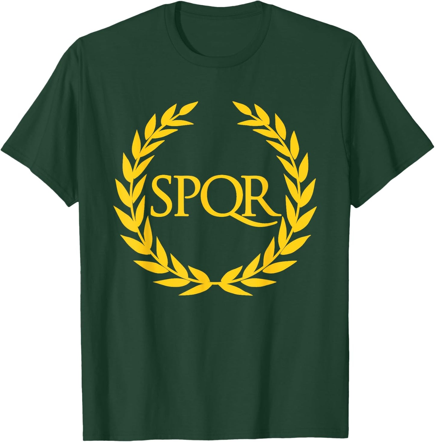 Roman Empire SPQR Symbol Ancient Rome T-Shirt - T-Shirt | Forest