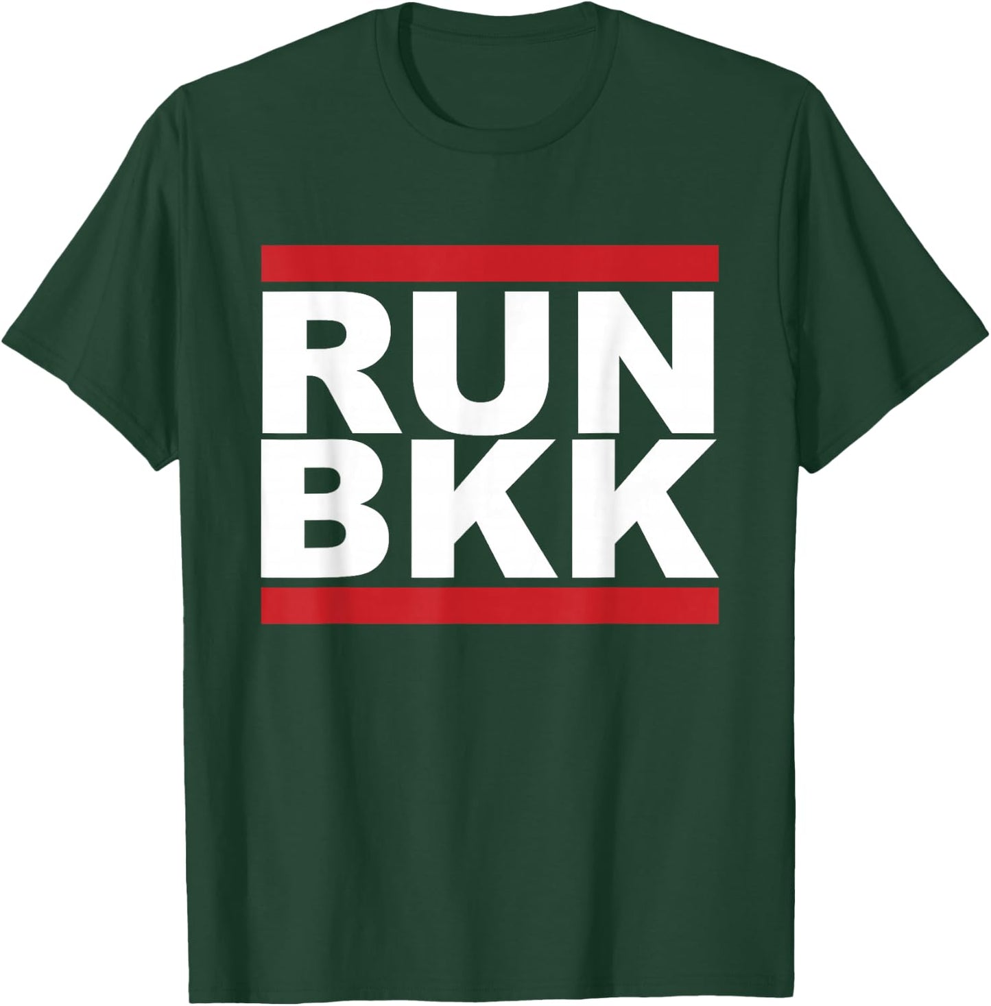 Run BKK Bangkok Thailand Graphic T-Shirt - T-Shirt | Forest