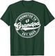 Promoted To Grandpa 2025 Baby Grandpa To Be A Grandpa T-Shirt - T-Shirt | Forest