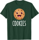 Milk & Cookies Matching Couple Halloween Best Friends T-Shirt - T-Shirt | Forest