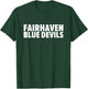 Fairhaven Blue Devils Bold T-Shirt - T-Shirt | Forest