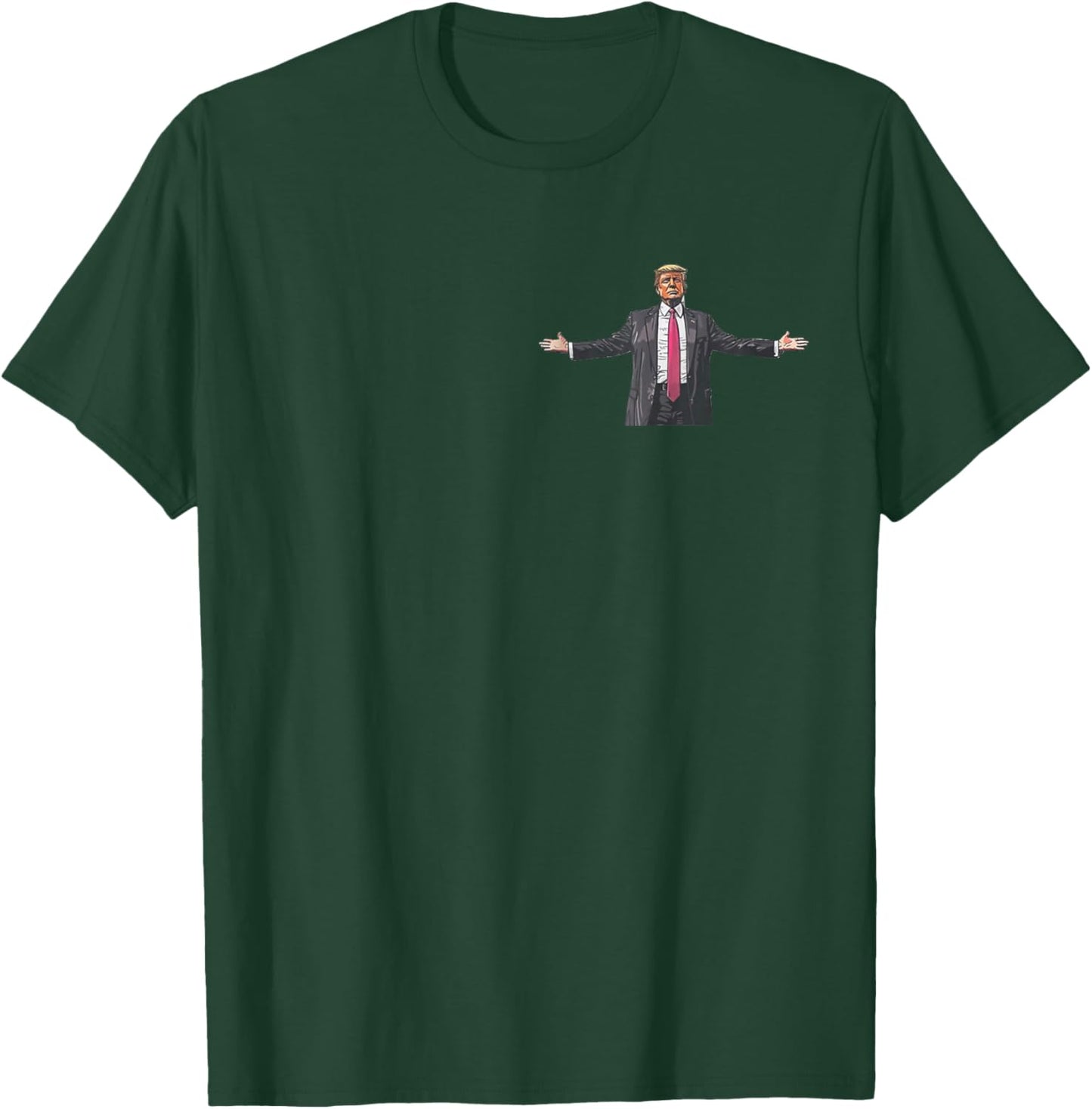 Trump Daddys Home White House 2024 2 Side T-Shirt - T-Shirt | Forest