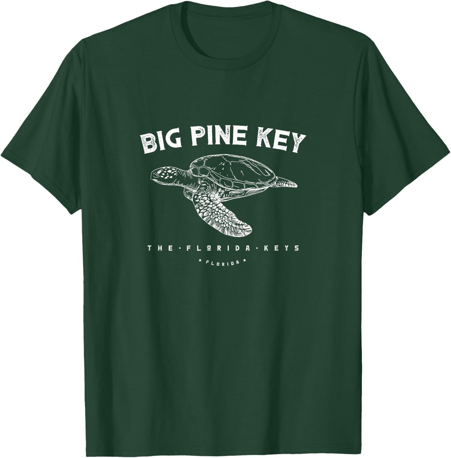 Big Pine Key FL Keys Scuba Fishing Diving T-Shirt - T-Shirt | Forest