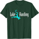 Minimalist Lake Harding - Alabama T-Shirt - T-Shirt | Forest