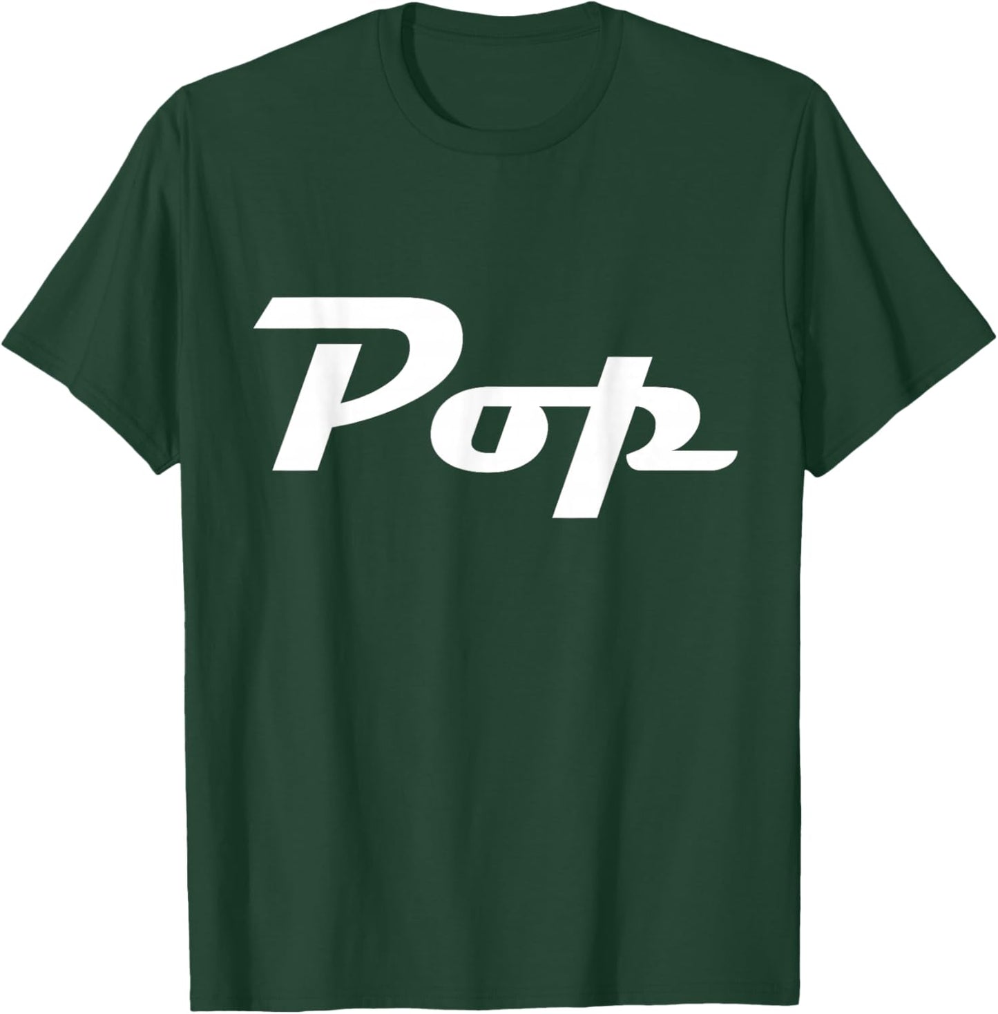 Pop Classic Retro Lettering Father's Day Grandpa T-Shirt - T-Shirt | Forest