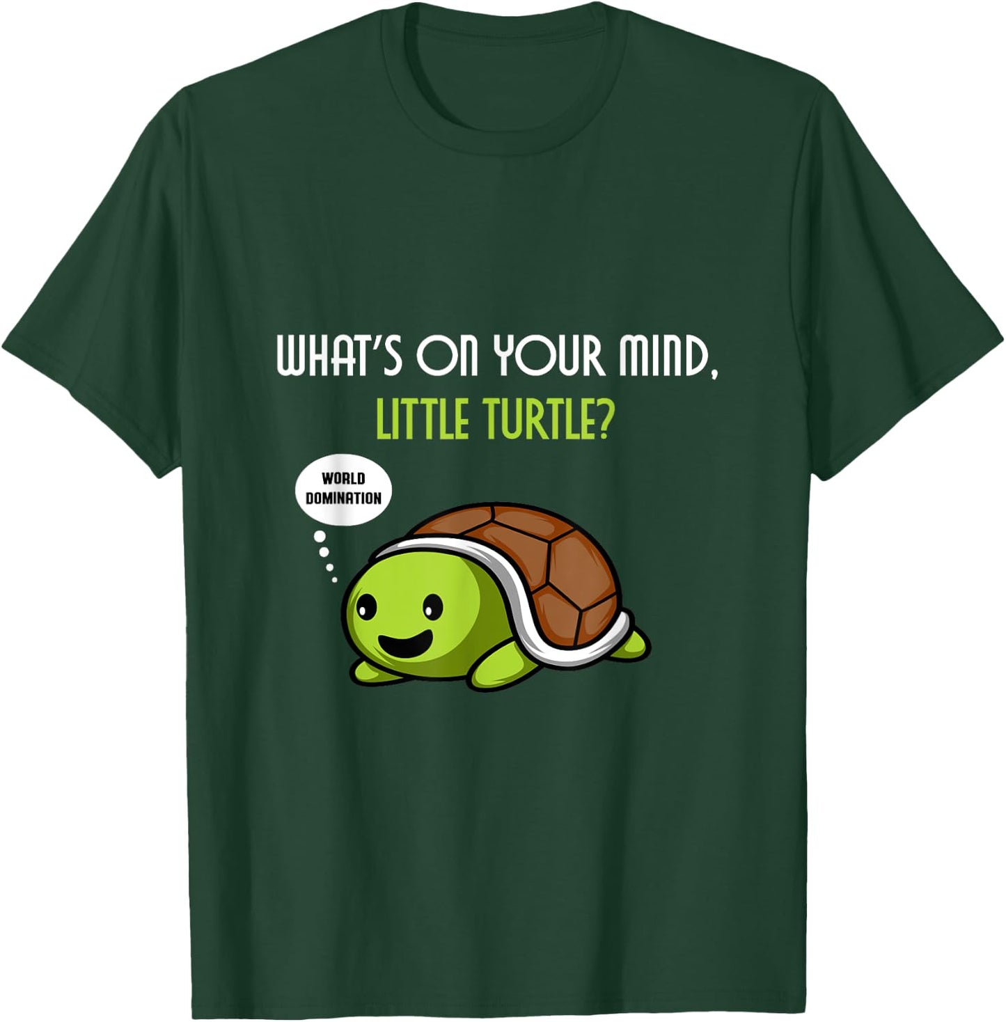 World Turtle Domination Turtle Owner T-Shirt - T-Shirt | Forest