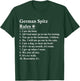 Funny German Spitz Dog Rules T-Shirt - T-Shirt | Forest