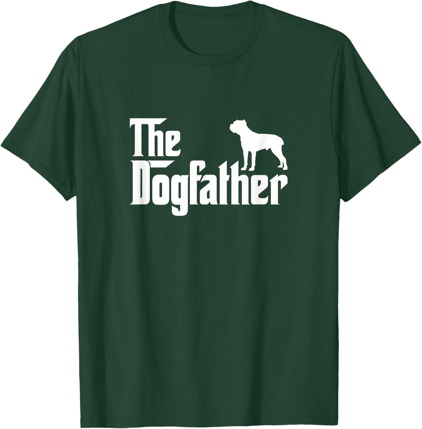 Cane Corso The DogFather Dog Papa Dad T-Shirt - T-Shirt | Forest