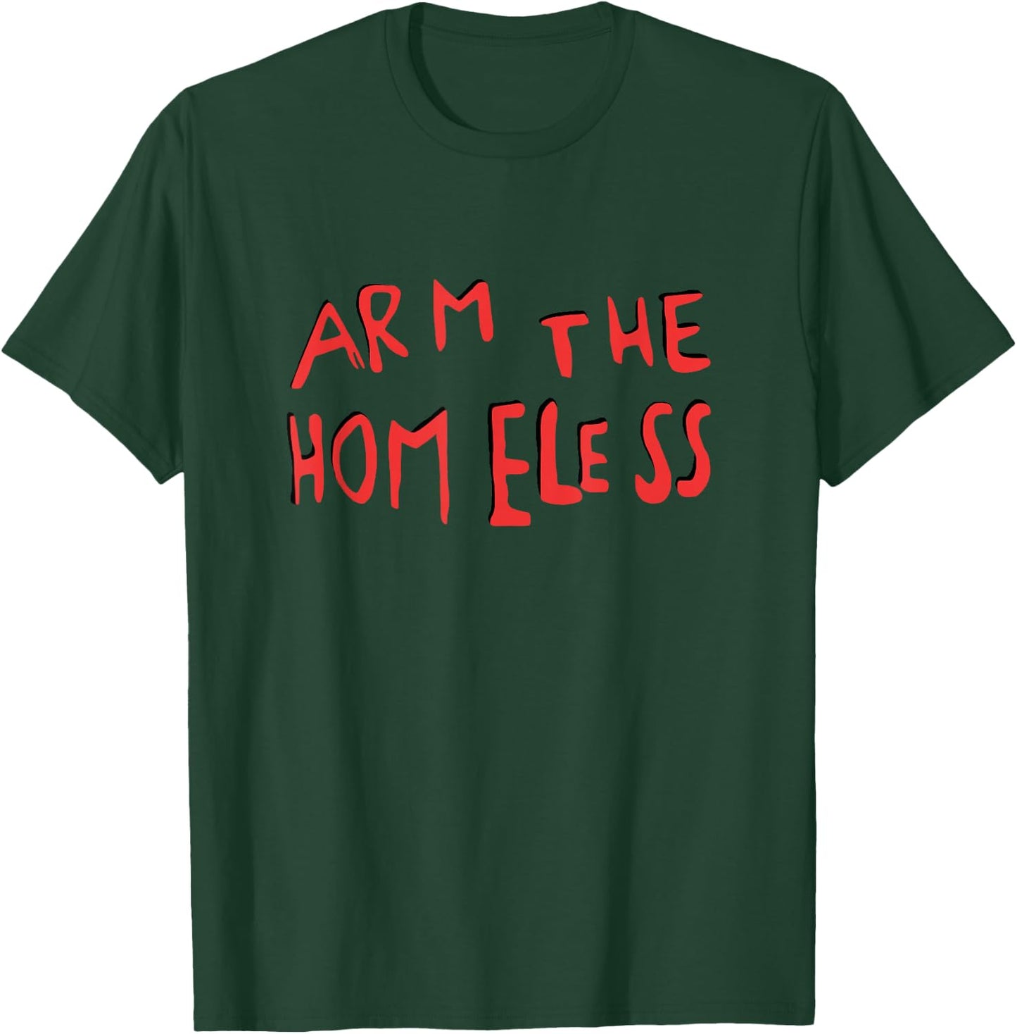 Arm The Homeless Rock / Metal Guitar T-Shirt - T-Shirt | Forest