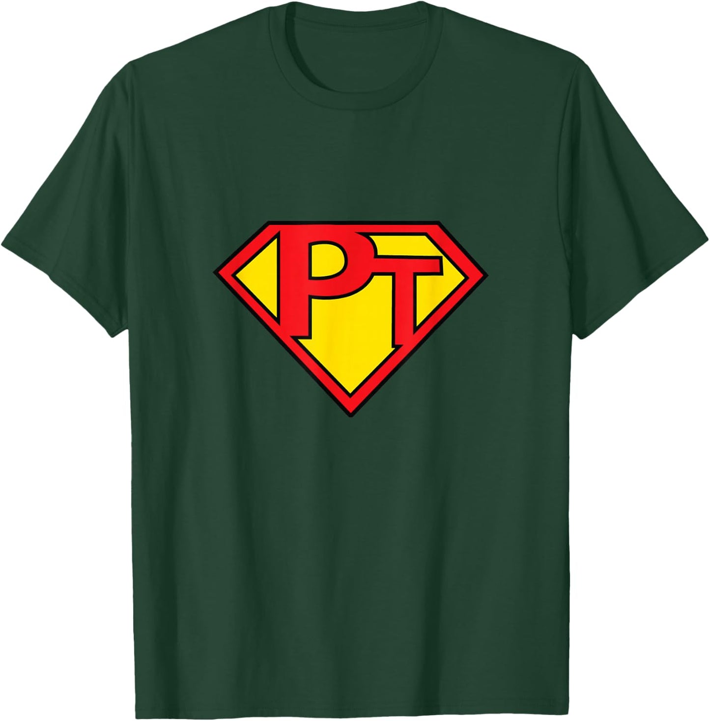 Super PT - Physical Therapist T-Shirt - T-Shirt | Forest