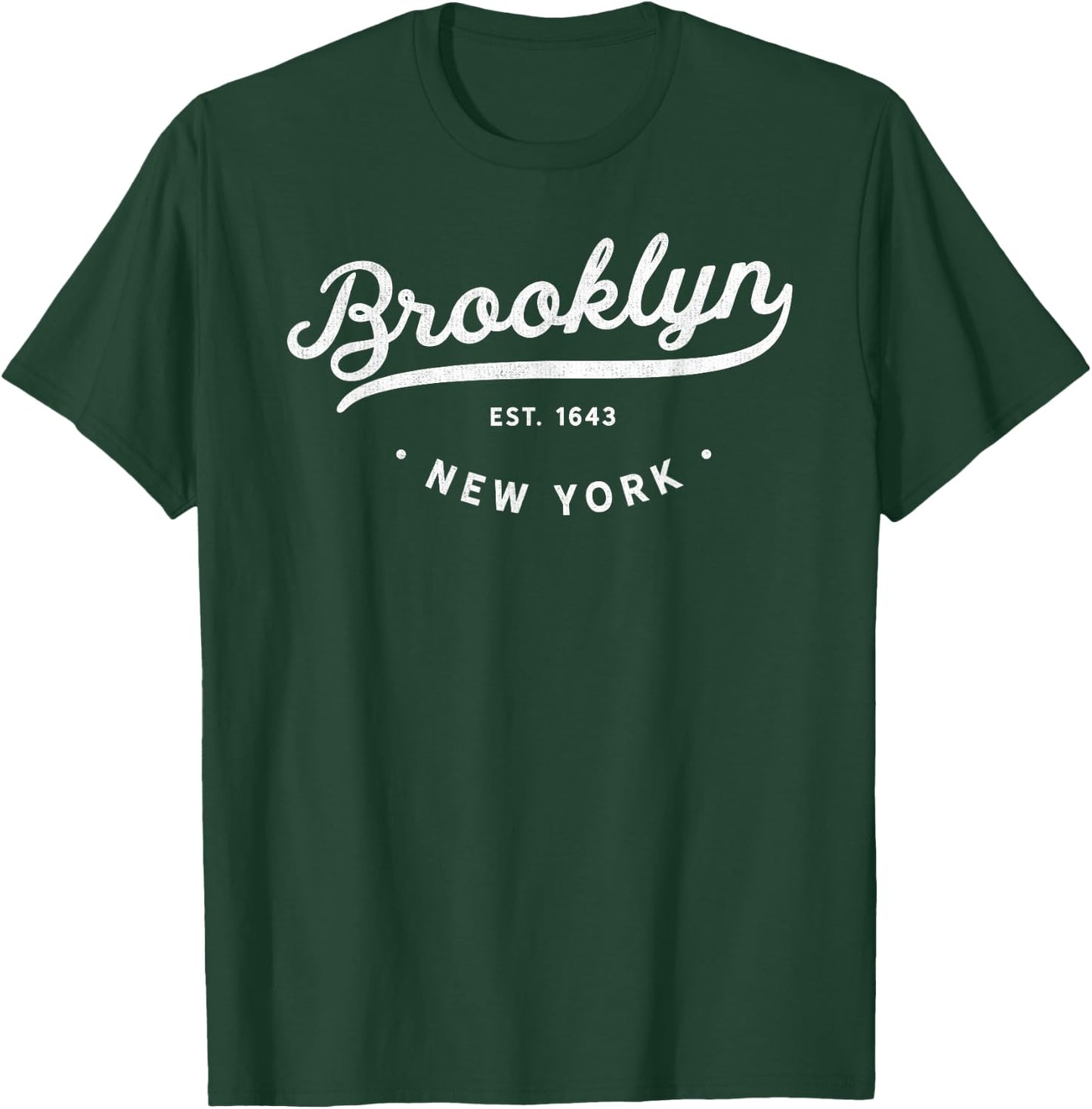 Classic Vintage Retro Brooklyn New York NYC USA Novelty T-Shirt - T-Shirt | Forest