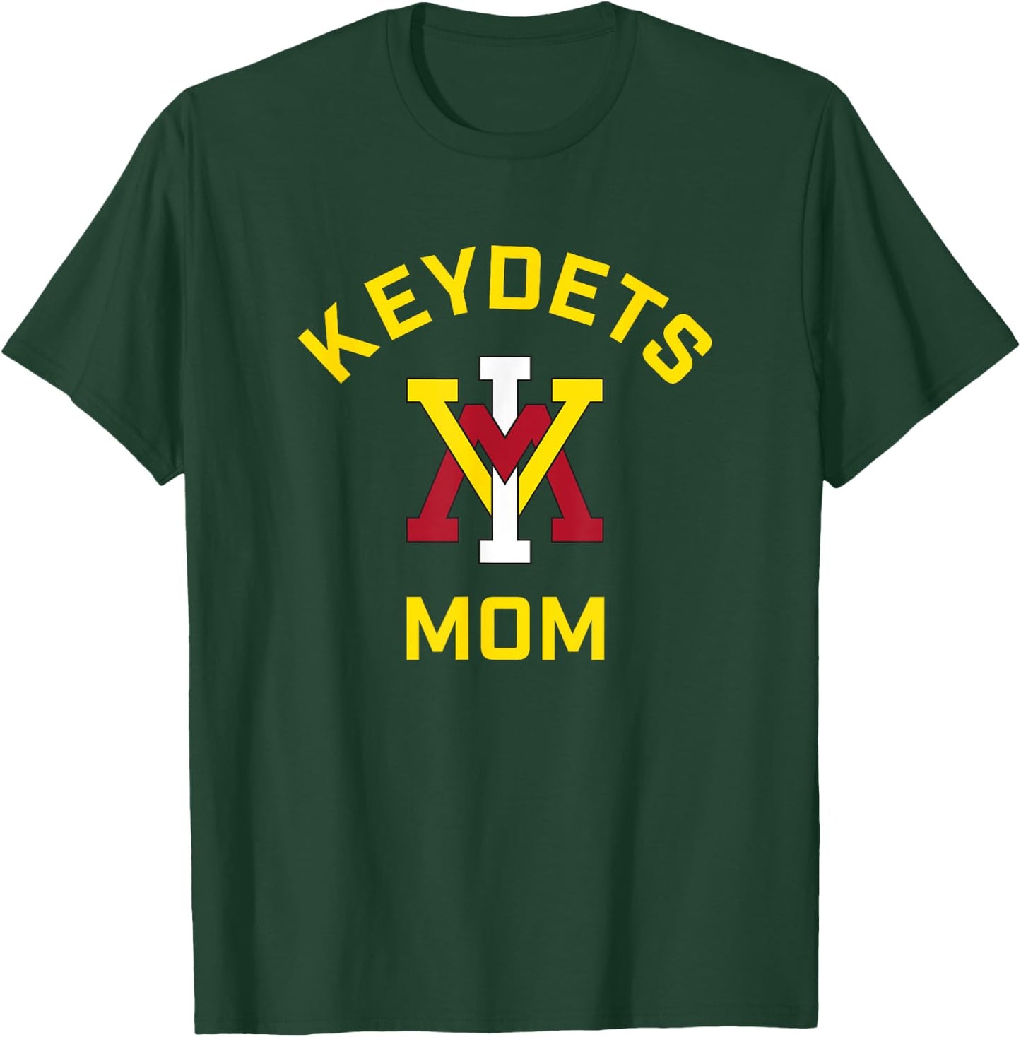 Virginia Military Institute VMI Keydets Arched Mom T-Shirt - T-Shirt | Forest
