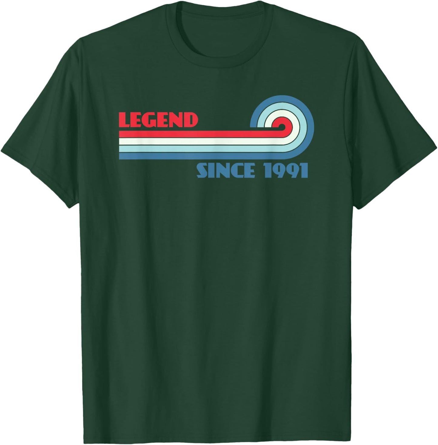 Legend Since 1991 T-Shirt - T-Shirt | Forest