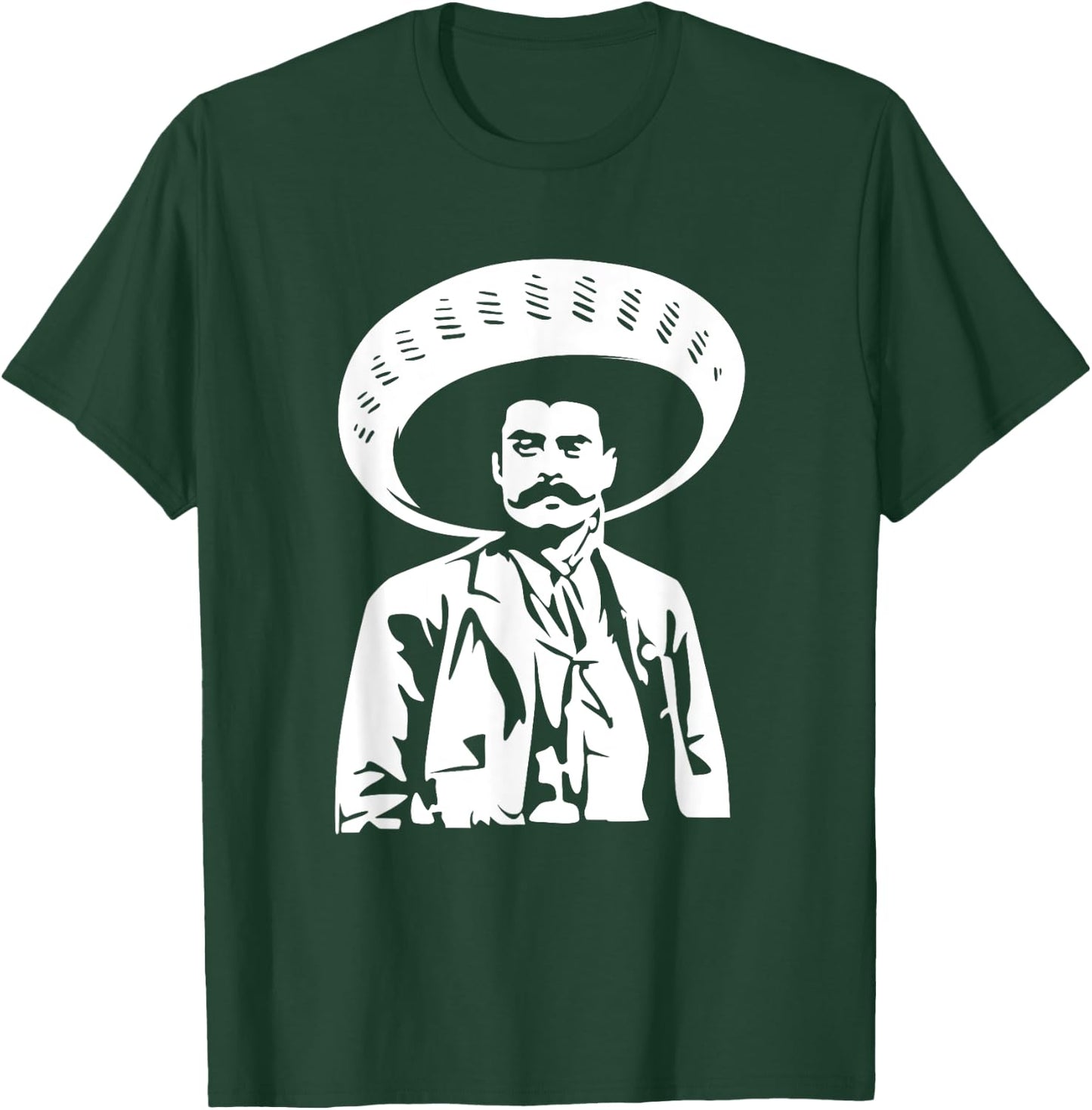 Emiliano Zapata Héroe Revolucionario de México T-Shirt - T-Shirt | Forest