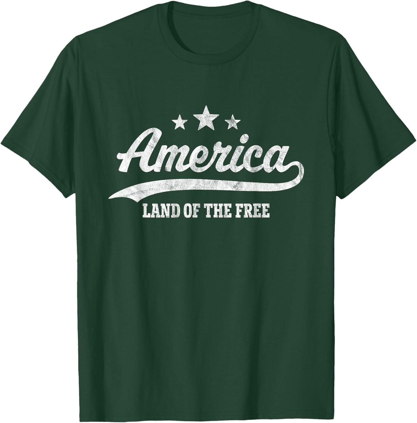 America Land of the Free T-Shirt - T-Shirt | Forest