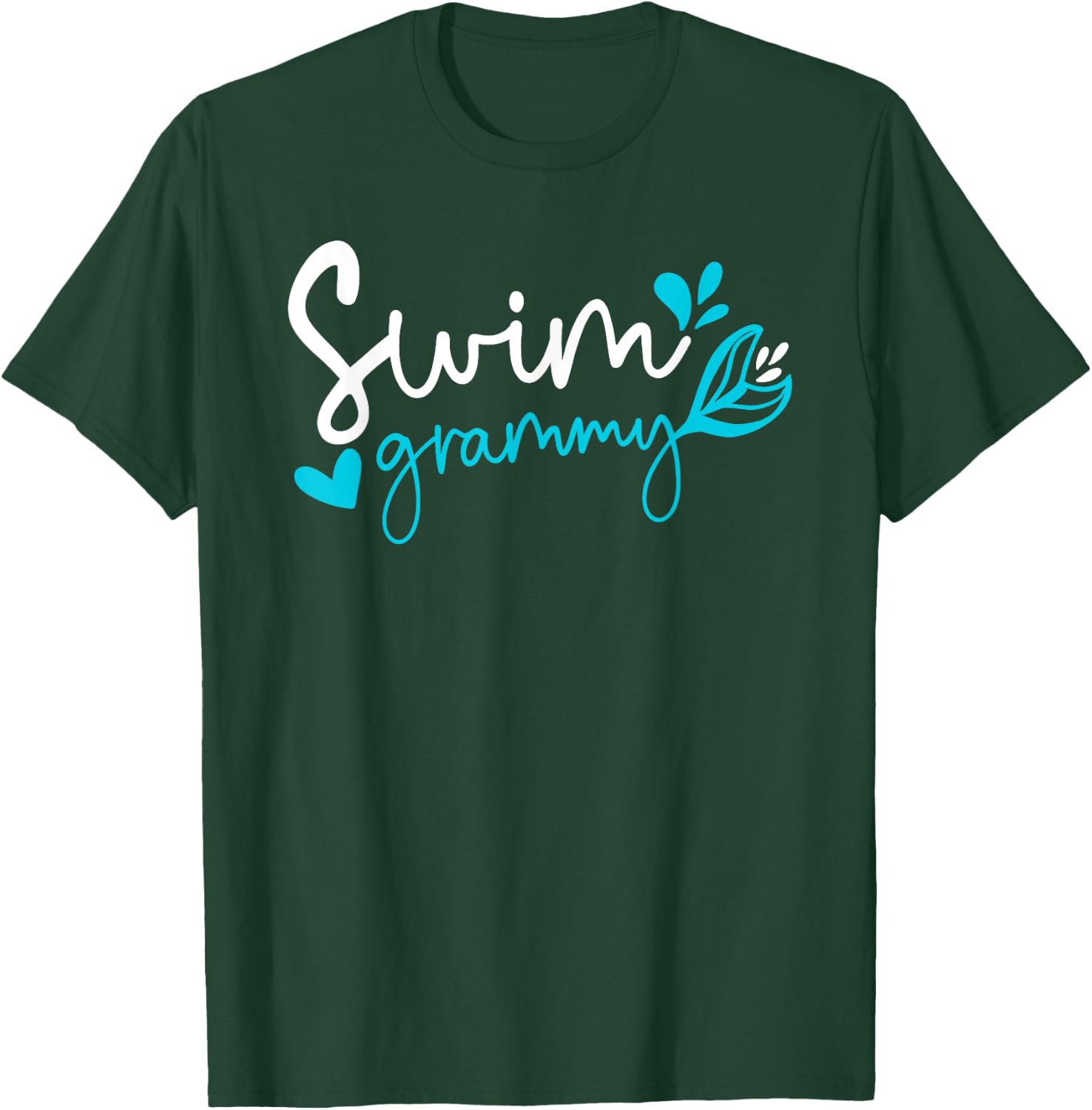 Swim Grammy Swimming Grammy Of A Swimmer Grammy T-Shirt - T-Shirt | Forest