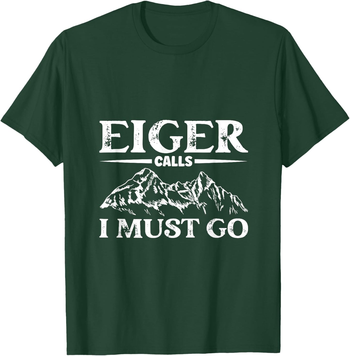 Mountain calling - Eiger T-Shirt - T-Shirt | Forest
