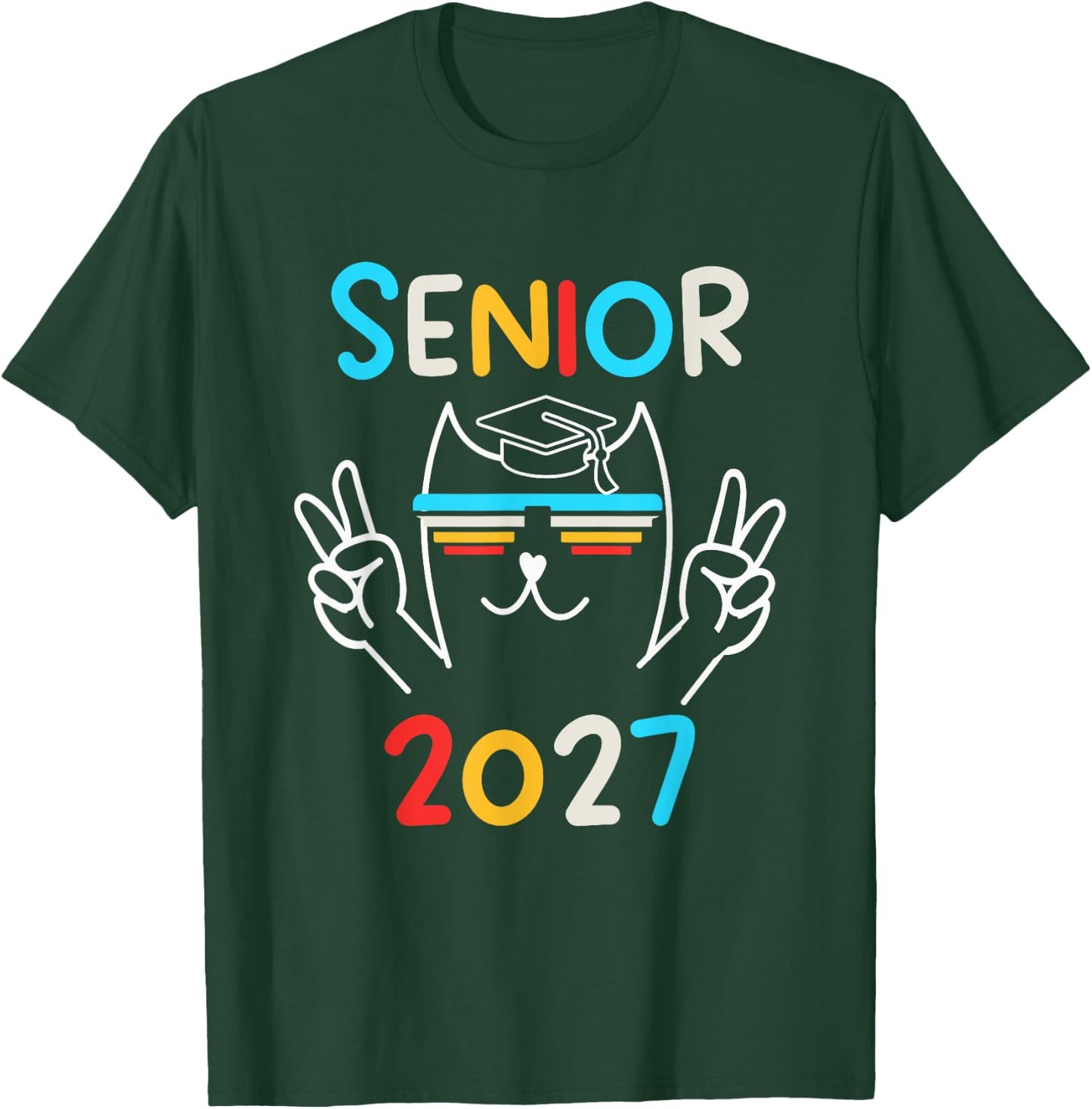 Class Of 2027 T-Shirt - T-Shirt | Forest