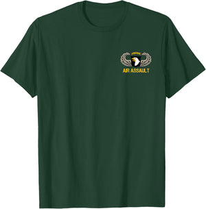 101st Airborne Division Air Assault , Veterans Day T-Shirt - T-Shirt | Forest