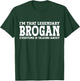 Brogan Personal Name First Name Funny Brogan T-Shirt - T-Shirt | Forest