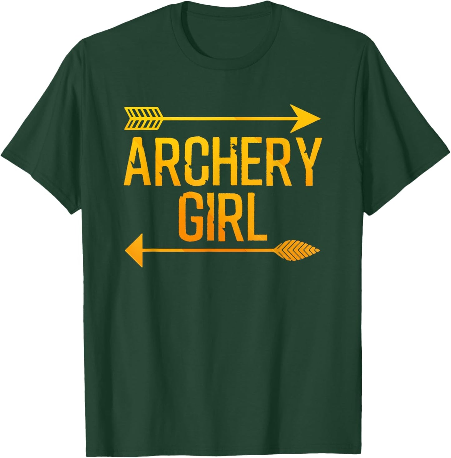 Cool Archery Art For Girls Women Crossbow Bow Hunting Archer T-Shirt - T-Shirt | Forest