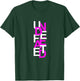 Pink Color Undefeated Pink Graphic T-Shirt - T-Shirt | Forest