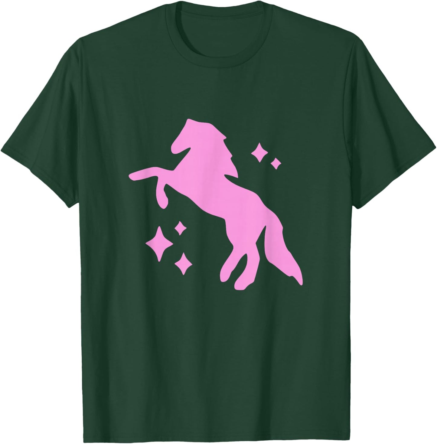 Pony and Heels Lover Pink Girls Clubs Disco Birthday Cowgirl T-Shirt - T-Shirt | Forest