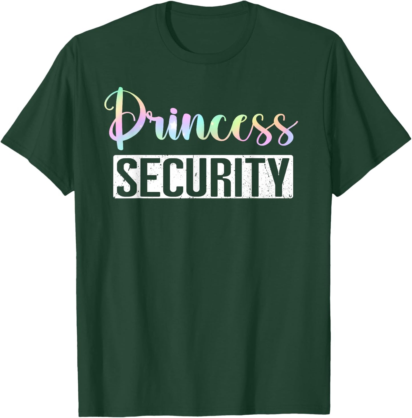 Princess Security Halloween Mom Dad Parents Adult Costume T-Shirt - T-Shirt | Forest