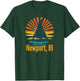 Newport Rhode Island RI Vintage Sailboat T-Shirt - T-Shirt | Forest