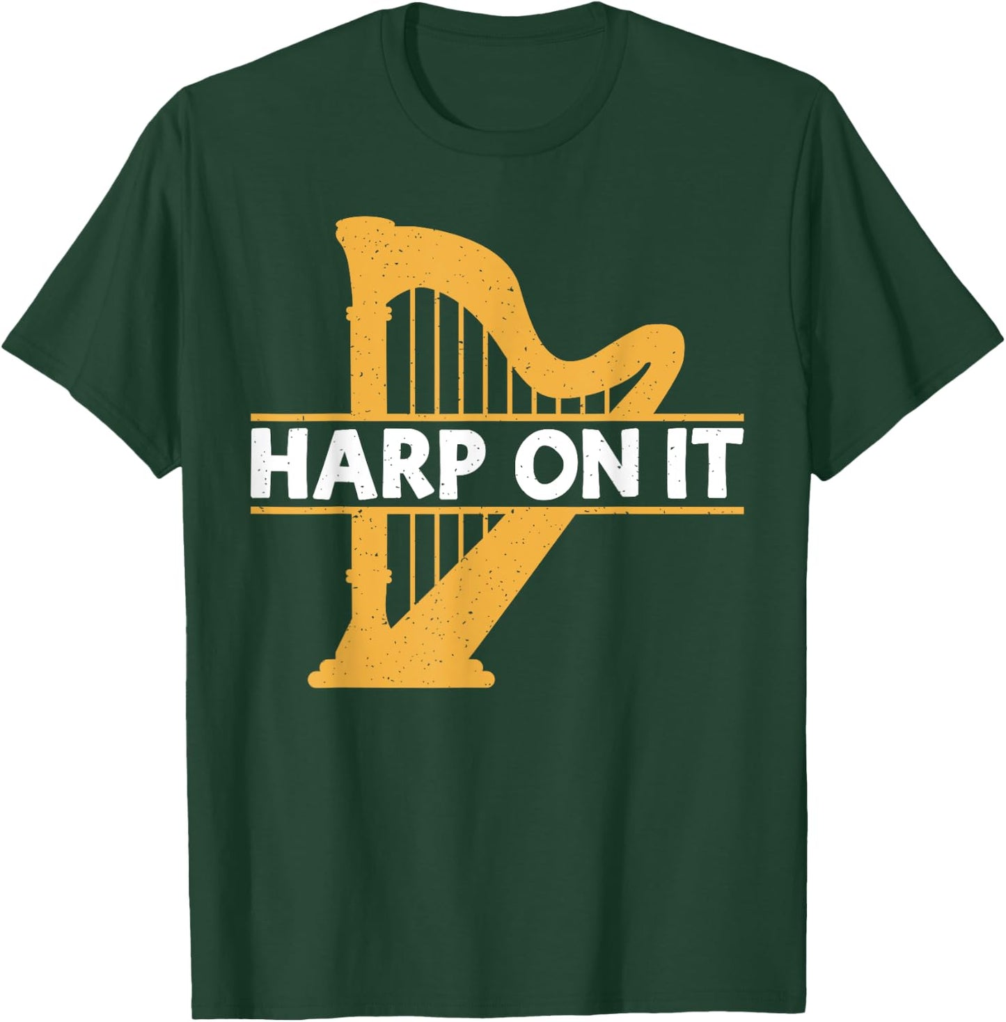 Harp on it Harp T-Shirt - T-Shirt | Forest
