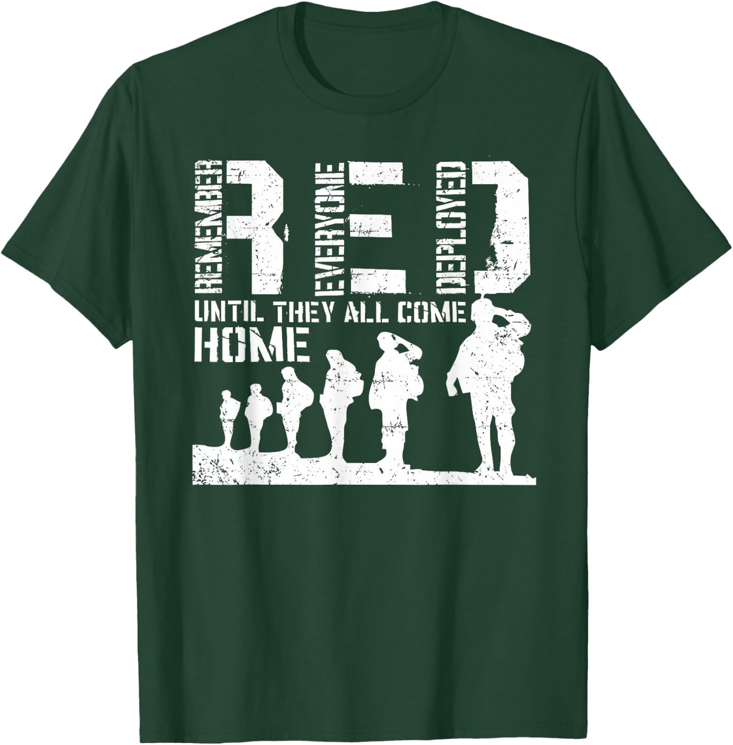 Red Friday Military Shirts I wear RED on Fridays Mom Women T-Shirt - T-Shirt | Forest