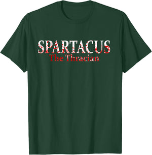 Spartacus The Thracian in Blood Splatter T-Shirt - T-Shirt | Forest