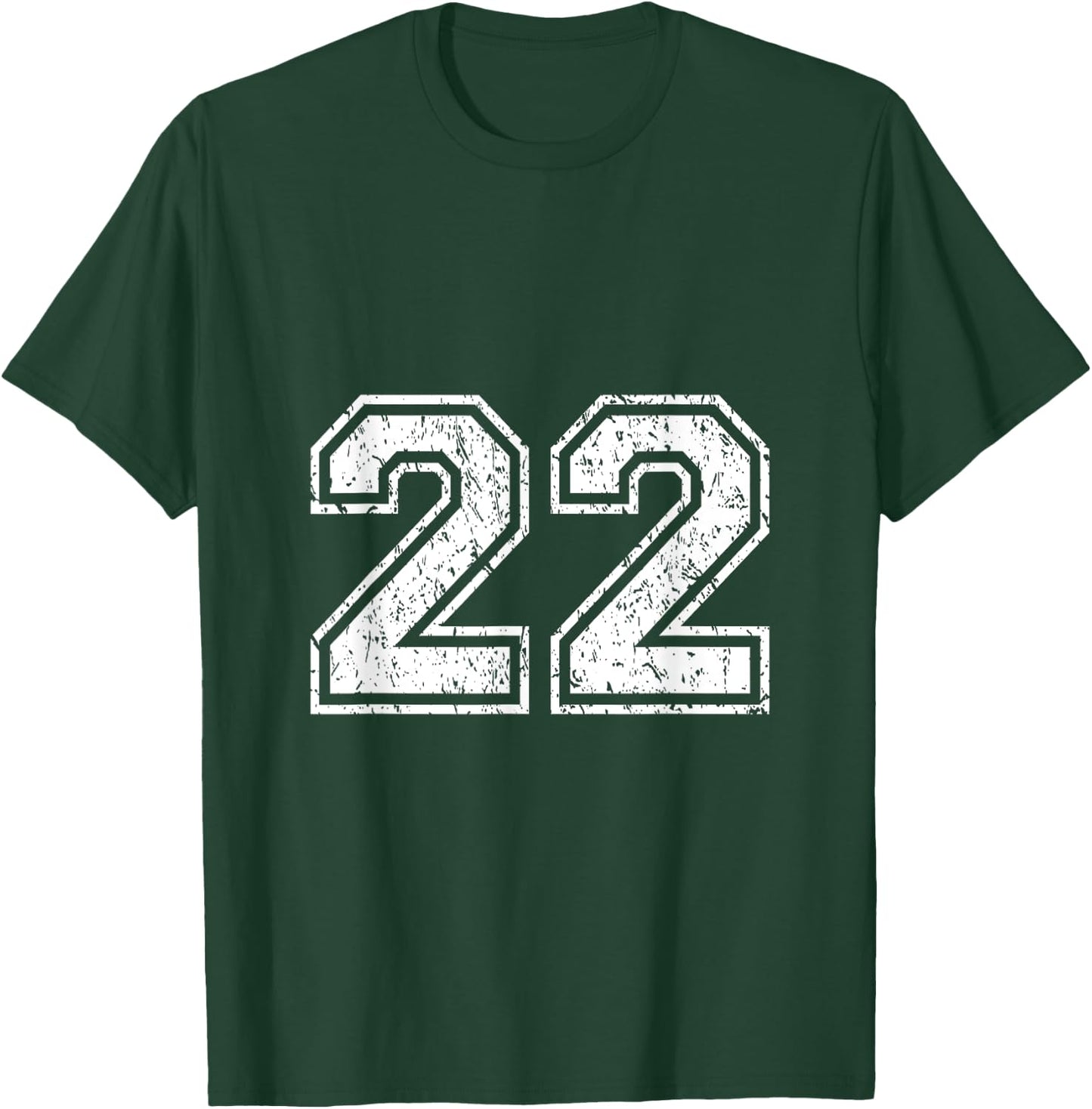 Number 22 Shirt T-Shirt - T-Shirt | Forest