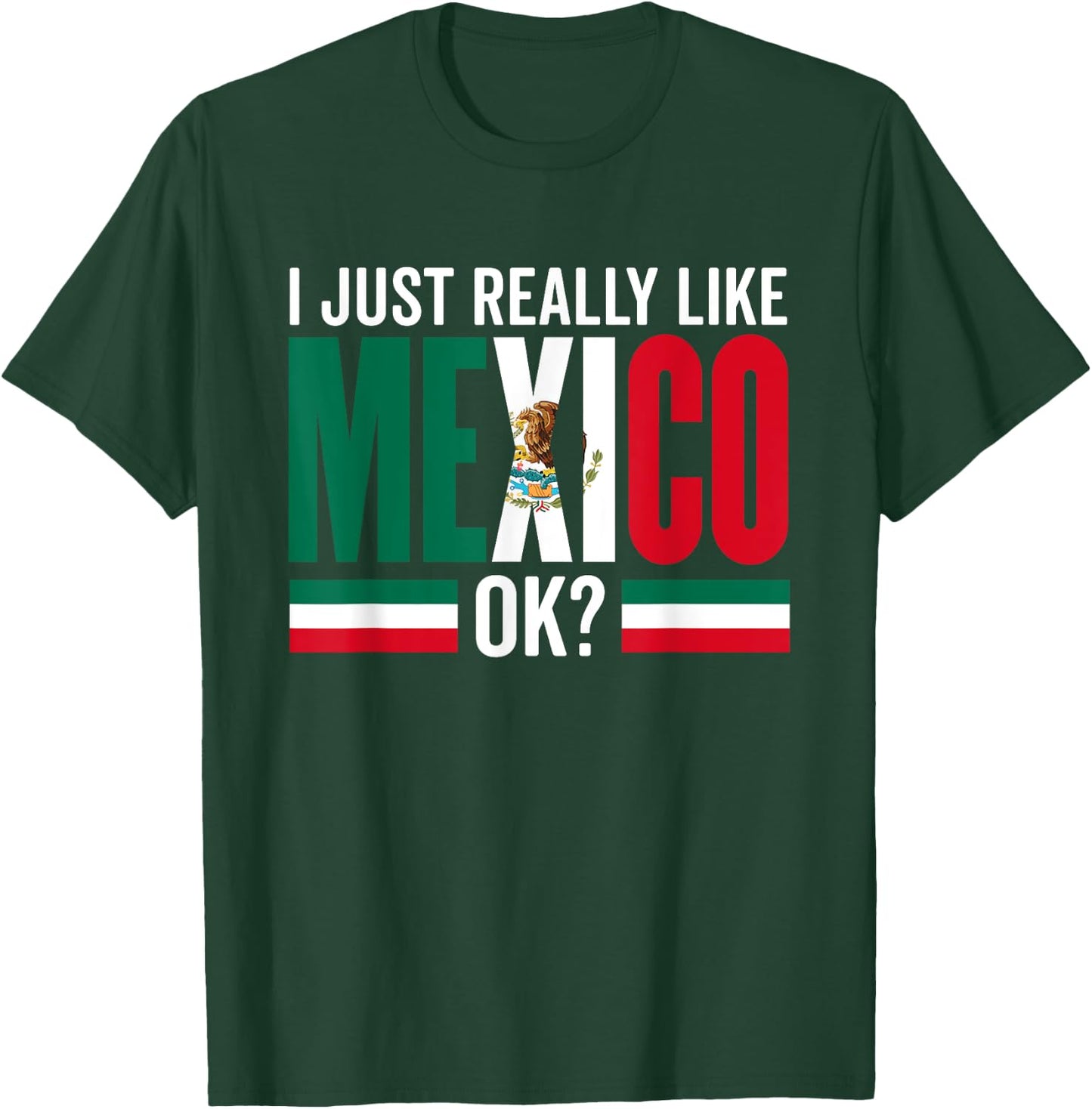 Mexico Proud Mexican Country Lover Mexico T-Shirt - T-Shirt | Forest